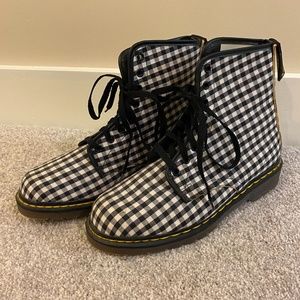 COPY - Vintage Gingham Dr Martens Boots